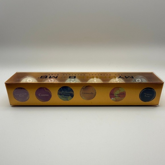 My Drink Bomb The Original Cocktail Bomb Set 6 Flavors Party Bar Mixology - Picture 8 of 8